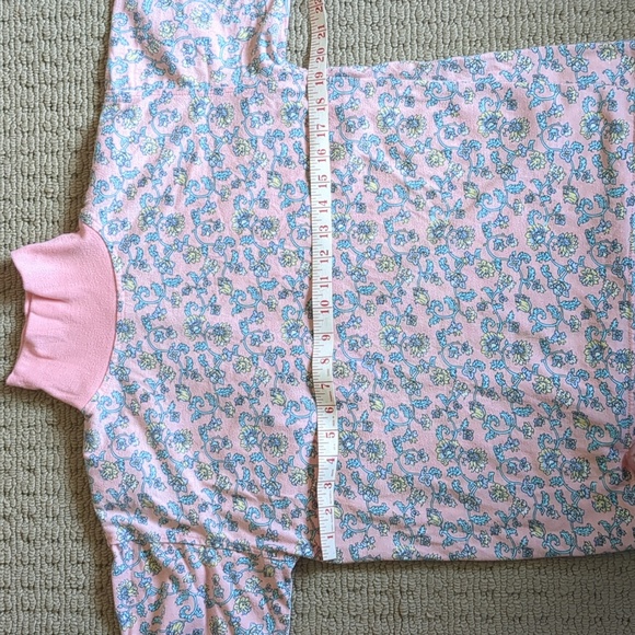 EJ Gitano sL Pink Floral Paisley Turtleneck - Picture 2 of 5